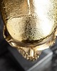 figurki i rzeźby Dekoracja rzeźba Czaszka Skull złota marmur 35cm 4