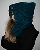 szale damskie Kapturokomin Monohood 21 - MORSKI 2