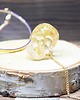 zakładki do książek Zakładka do książki Czaszka - Gold 1