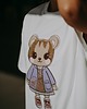 t-shirt damskie T-shirt oversize Nell Teddy dla mamy cream 5