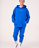 bluzy męskie Hoodie Oversize Blue 1