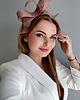 fascynatory Fascynator WRZOS -BRUDNY RÓŻ / oraz inne kolory 3