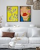 grafiki i ilustracje Red lips 4