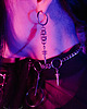 kolczyki - inne Chain mail goth miecze *Savage Dagger* kolczyki stal nierdzewna 6