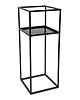 kwietniki Kwietnik Metalowy z Półką 60 cm 1