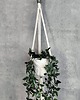 kwietniki Kwietnik Wiszący Makrama Minimalistyczny Naturalny Styl 90 cm 1