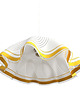 lampy wiszące Kuchenna lampa sufitowa z plexi, Polska lata 90. 4