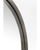 lustra stojące i wiszące Lustro okrągłe Ruota czarna metalowa rama 120 cm 3