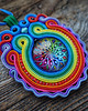 wisiory Kolorowy wisior soutache z mandalą 5