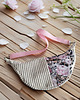 saszetka nerka Nerko torebka damska sztruks i kwiaty Moon Bag MB01-02 1