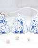 Ozdoby na ścianę Zestaw 3 dzwonków ceramicznych - dekoracja odo salonu lub sypialni 4