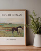 plakaty PLAKAT Edgar Degas,  sztuka ścienna, konie na łące obraz 1
