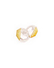 kolczyki srebrne Kolczyki srebrne LABEL AMBER - glossy silver earrings 3