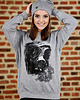 bluza z kapturem damska Bluza marki UNDERWORLD unisex Gas mask 1