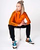 bluza bez kaptura damska Pomarańczowa bluza Danger 6