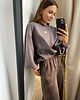 bluza bez kaptura damska Bluza Enjoyable Cacao 5