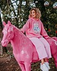 bluza z kapturem damska Bluza oversize Emily Teddy dla mamy i taty 2