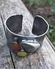 bransoletki wire wrapping Kolorowe kropki - bransoletka regulowana 5