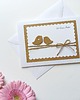 kartki scrapbooking Kartka ślubna minimalistyczna 4