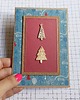 kartki scrapbooking Kartki świąteczne 4szt - ręcznie robione, oryginalne kartki 2