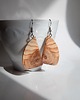 kolczyki drewniane Drewniane kolczyki wiszące 5