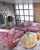 fotele Fotel uszak Flamingos we wzory, kolorowy, patchwork, welurowy 2
