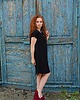 sukienki mini damskie Sukienka czarna bawełniana luźna 1