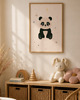 plakaty Panda plakat Montessori 1