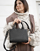 torby na ramię Czarna torebka skórzana - Glam Bag 4