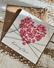 kartki scrapbooking Wyjątkowa ręcznie robiona kartka prezent dla żony na walentynki, walentynkowa 3