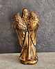 figurki i rzeźby Rzeźba Anioł Stróż  złoty wys. 11,8 cm 4