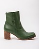 botki damskie RĘCZNIE ROBIONE BOTKI ZAPATO 454 CIEMNY ZIELONY 2