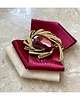 broszki Brosza  ROYAL   z bordowym kryształem 1