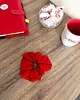 gumki do włosów Czerwona scrunchie do włosów PELA 7