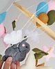 karuzele i girlandy do łóżeczka Karuzela Słoń z balonami 6