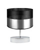 lampy stołowe Czarno-miedziana lampa stołowa w stylu glamour AWINION GLAM 5