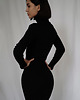 sukienki midi damskie Sukienka Anna Black 2
