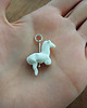 wisiory Porcelanowy mini konik wisiorek PORCELANA 1
