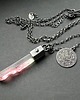 wisiory Aztecki  Amulet z kwarcem 2