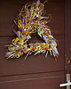 Ozdoby na ścianę Trójkąt kwiatowy, dekoracja ścienna 8