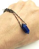 biżuteria męska Łańcuszek z grotem lapis lazuli 2