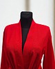 bluzki kimonowe damskie Kimono SUNSET RED len + wiskoza 1