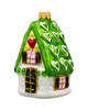 ozdoby choinkowe Bombka choinkowa: Domek z serduszkami: zielony 1