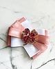 broszki Brosza z czterolistną koniczyną z kryształków Na szczęście 6