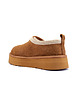półbuty damskie Outback Platform Shoes Nordske Trim CHESTNUT 2