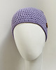 czapki damskie Czapka przejściowa cienka beanie smerf bawełna lawenda 1