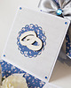 kartki scrapbooking 45 rocznica ślubu, szafirowe gody, exploding box, kartka 3d 6