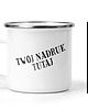 kubki Kubek metalowy panda jednorożec 1