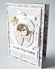 kartki scrapbooking Pamiątka Chrztu Świętego: Kartka Okolicznościowa 1