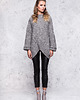 swetry damskie Długi wełniany sweter oversize 1